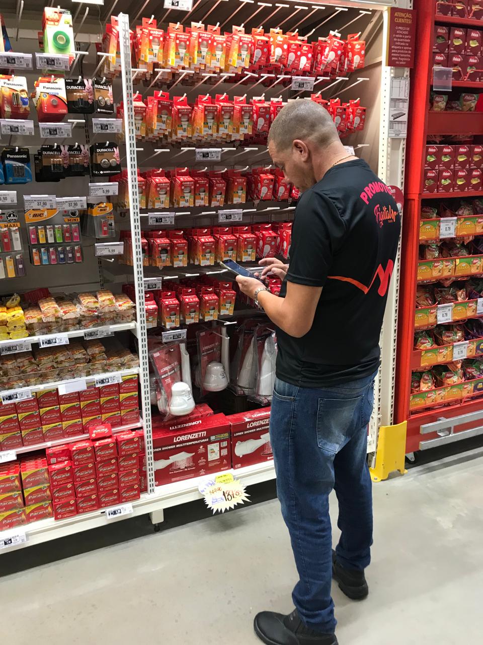 Promotores no PDV — Figital Trade no ponto de venda